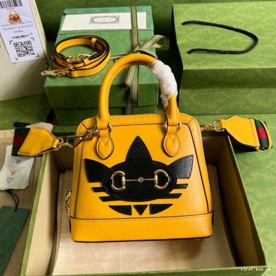 First bag ru Gucci bag x mini Horsebit 1955 adidas 0715